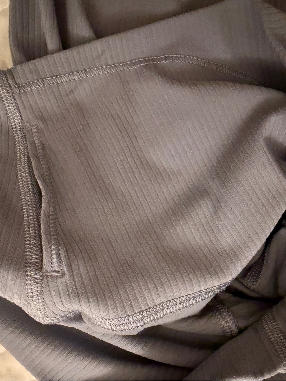 Lululemon Ribbed Full-Length Leggings – Light Blue – Size 4 - Picture 4 of 6
